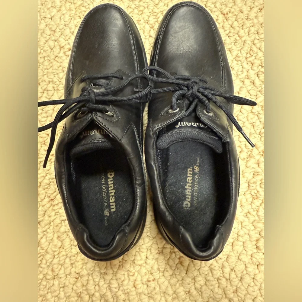 Dunham Men's Classic Black Oxfords